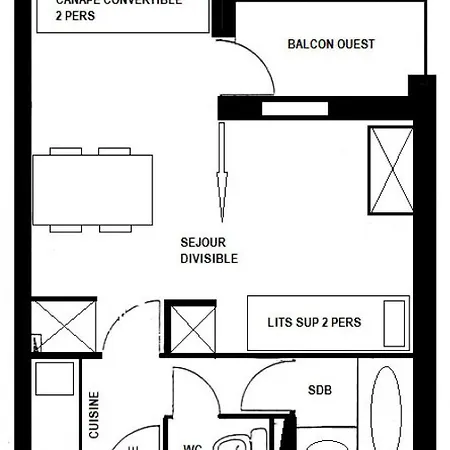 Apartamento Le Crey - Pour 4 Personnes Mae-9454 La Plagne